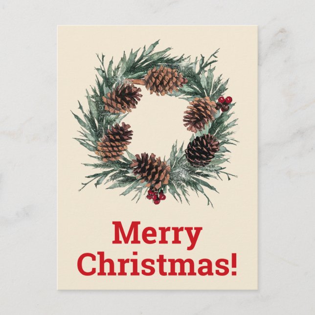 Joyeuses cartes postales de Noël (Devant)