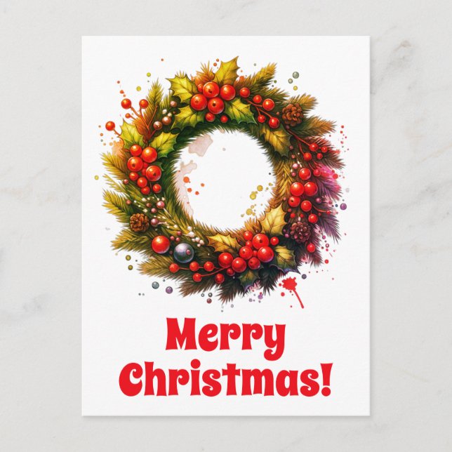Joyeuses cartes postales de Noël (Devant)