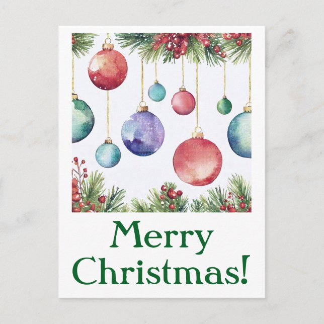 Joyeuses cartes postales de Noël (Devant)