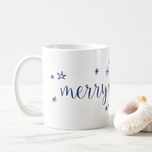 Joyeuses et brillantes étoiles Café de Fête Mug