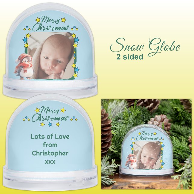 Joyeuses étoiles de Noël bleu (Créateur téléchargé)