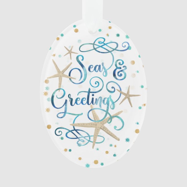 Joyeuses Fêtes de plage tropicale Photo en option (devant)