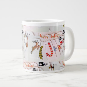 Joyeuses fêtes Jumbo Mug