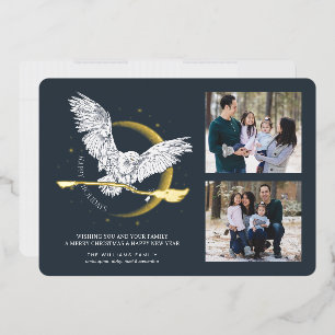 Joyeuses fêtes Livraison Hedwig   Carte photo de f