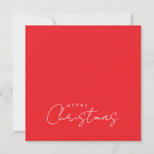 Joyeuses Fêtes Noël Nouvel An Saison Carte Rouge