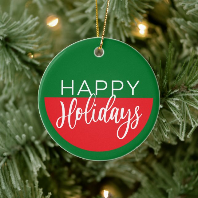 Joyeuses fêtes - Ornement de Noël (Arbre)