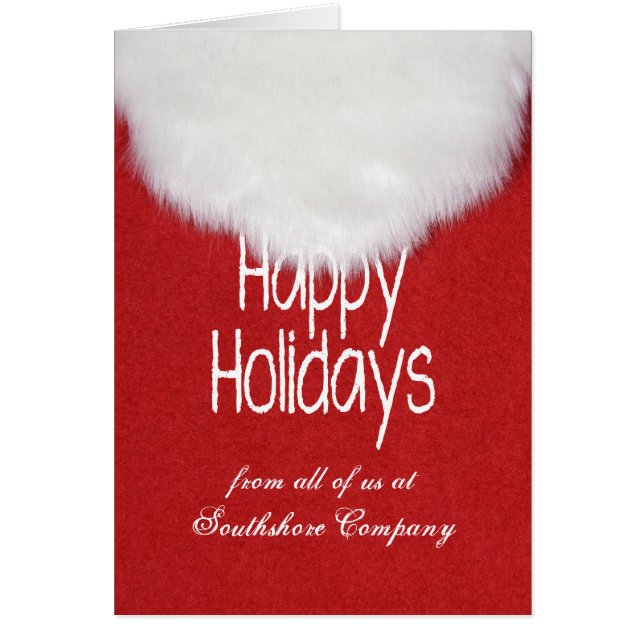 Joyeuses fêtes pour la barbe de Père Noël-client (Devant)