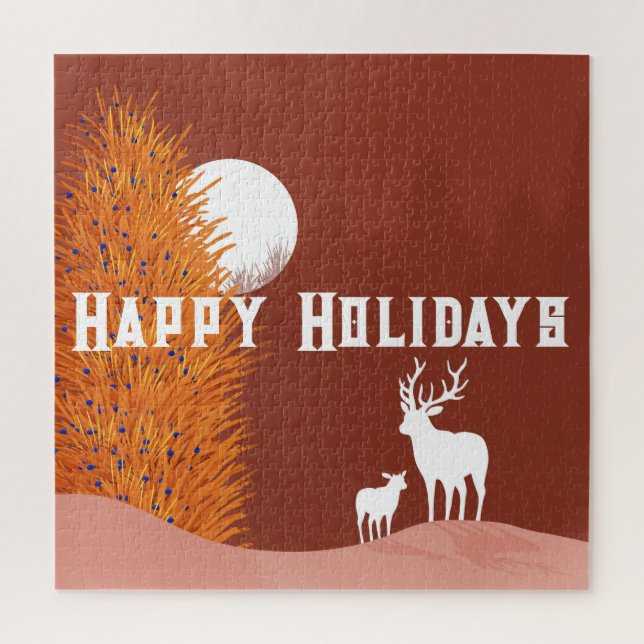 Joyeuses Fêtes - Puzzle (Vertical)