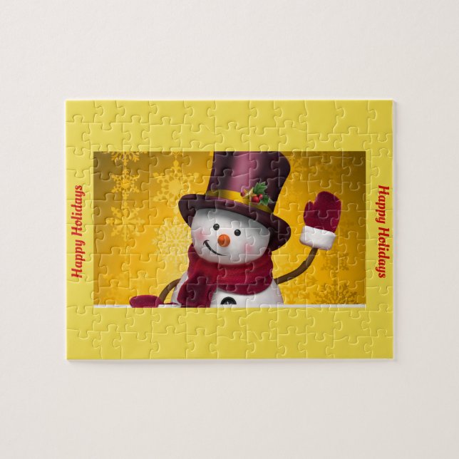 Joyeuses fêtes Puzzles (Horizontal)