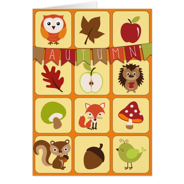 Joyeuses journées d'automne (Devant)