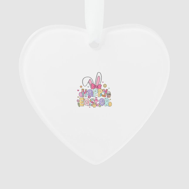 Joyeuses Pâques 2026 Mignon Lapin Jour de Pâques F (devant)