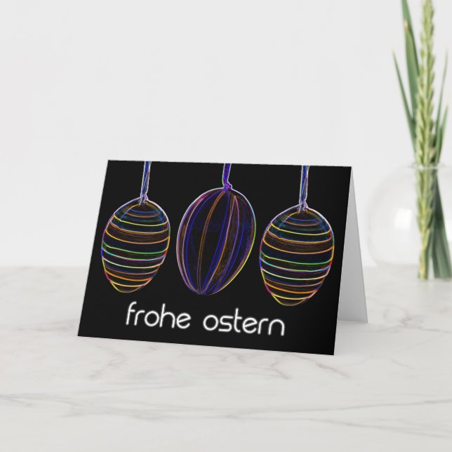 Joyeuses Pâques à vos proches ! Carte (Devant)