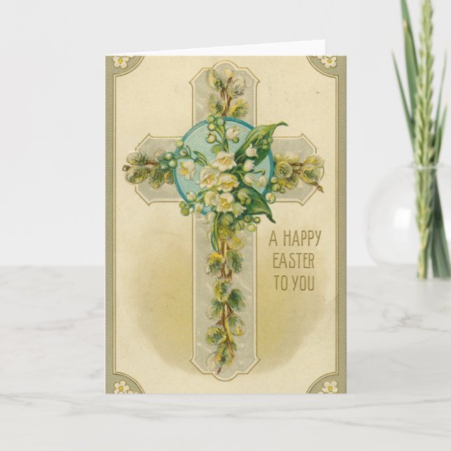 Joyeuses Pâques à Vous - Carte Postale Antique,  (Devant)