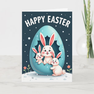 Joyeuses Pâques Amis Carte Mignonne