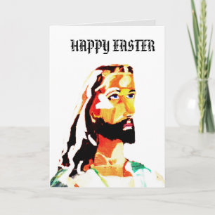 Joyeuses Pâques, carte JESUS