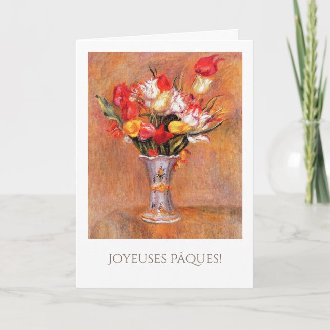 Joyeuses Pâques. Cartes de Pâques en Beaux-Arts (Devant)