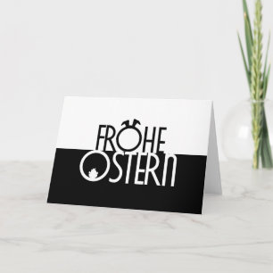 Joyeuses Pâques élégantes pour vos proches ! Carte