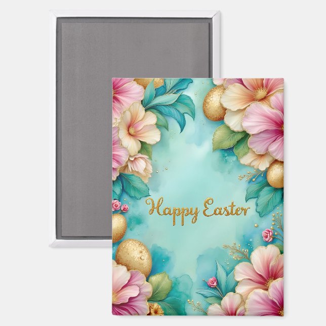 ~ JOYEUSES PÂQUES ~  Magnet (Recto/Verso)