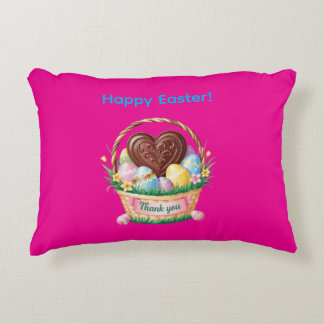 Joyeuses Pâques ! Merci ! Coussin