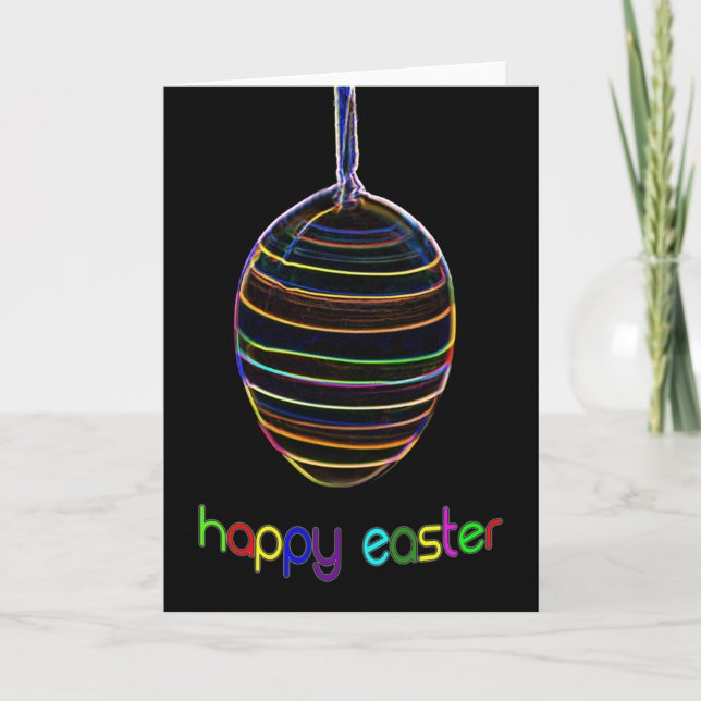 Joyeuses Pâques pour vos proches ! Carte (Devant)