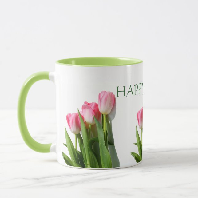 Joyeuses Pâques ! Tasse de tulipes (Gauche)