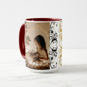 Joyeuses tasses noël 2025 couleur marron