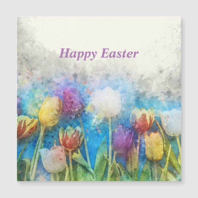 Joyeuses tulipes de Pâques (Devant)