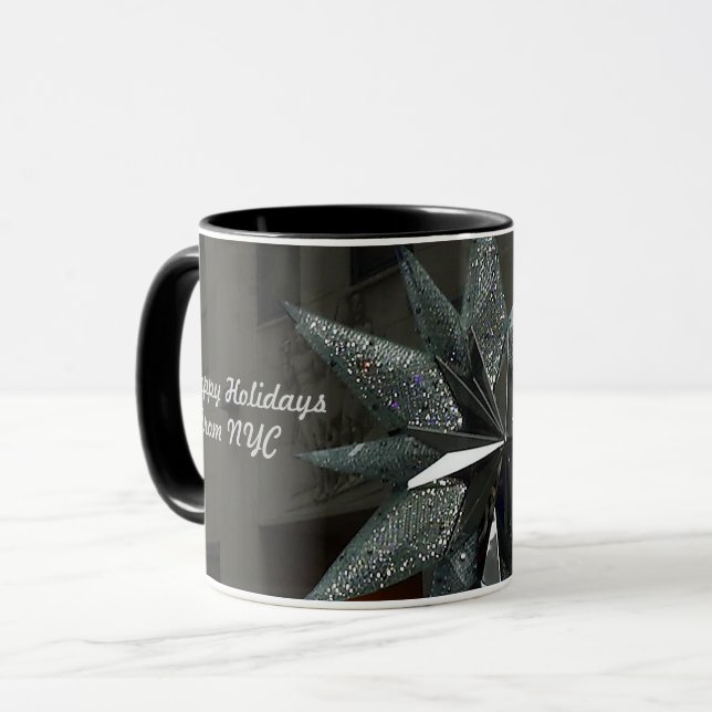 Joyeuses vacances Crystal Star Mug (Devant gauche)
