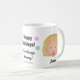 Joyeuses Vacances Naturelles Hair Coffee Mug