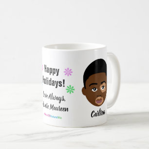 Joyeuses Vacances Naturelles Hair Coffee Mug