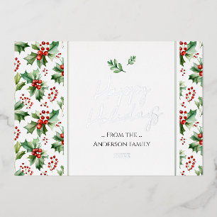 Joyeuses vacances Simple Noël Berry