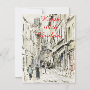 Joyeux 100e anniversaire.