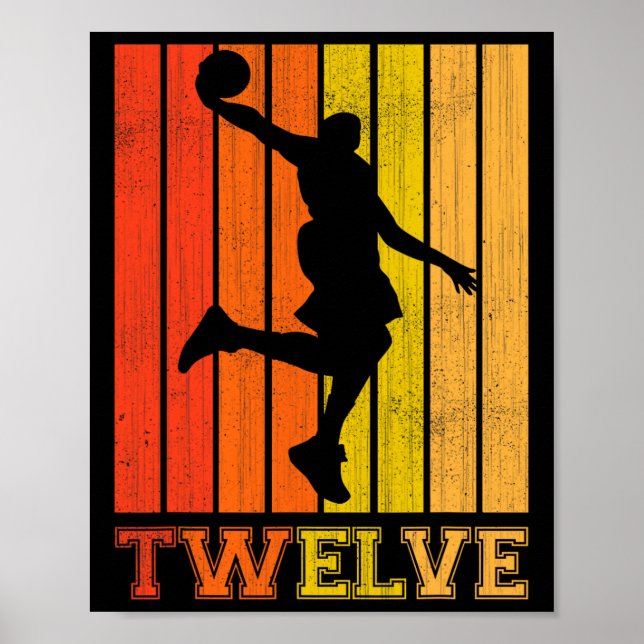 Joyeux 12e anniversaire Décorations pour garçons B (Devant)