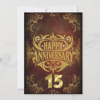 Joyeux 15e Anniversaire