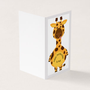 Joyeux 2e anniversaire - Carte pour enfants
