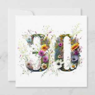Joyeux 30e Anniversaire Fleurs des champs Joyeux A