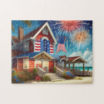 Joyeux 4 juillet Art Daily Jigsaw puzzle Récent