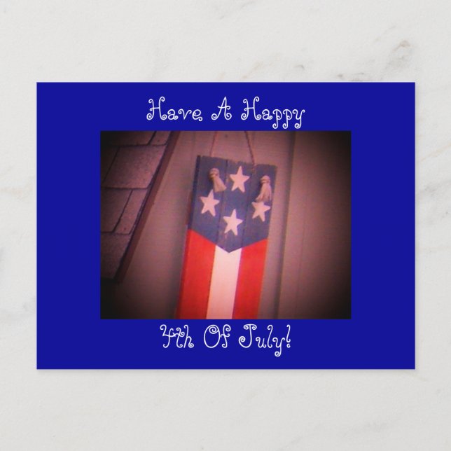 Joyeux 4 juillet ! Carte postale (Devant)