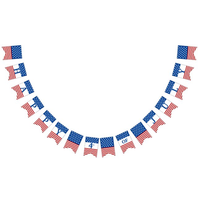 Joyeux 4 juillet Drapeau américain aux étoiles (Tout)