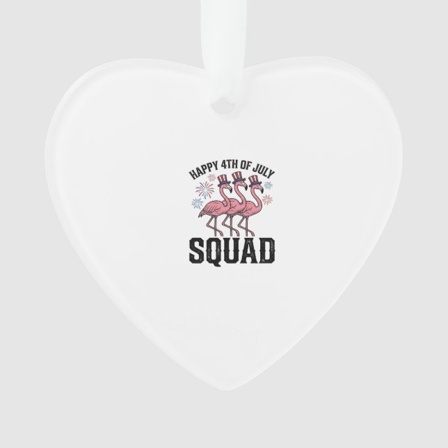 Joyeux 4 juillet Flamingo Squad Vector Design_1 (devant)