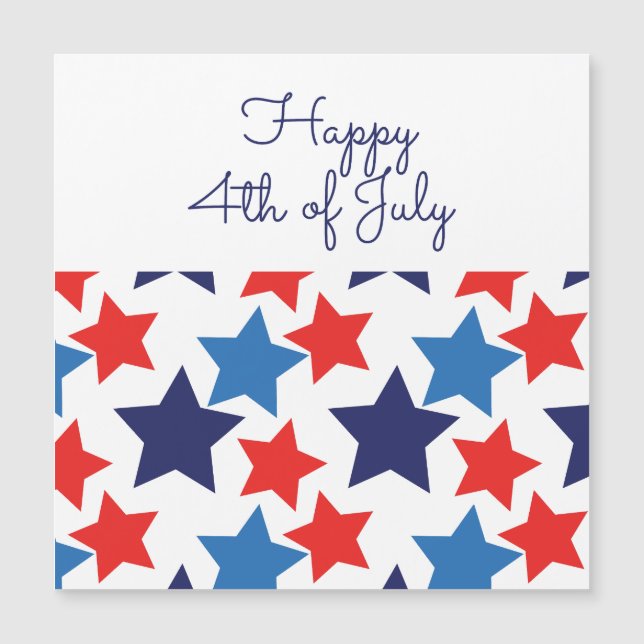 Joyeux 4 juillet / Jour de l'Indépendance (Devant)