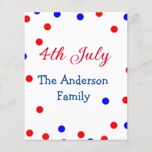 Joyeux 4 Juillet jour d'indépendance ajouter le no