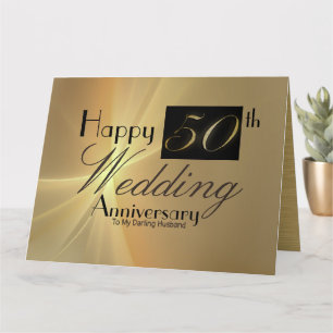 Joyeux 50e anniversaire de Mariage à ma carte de m