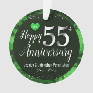 Joyeux 55e anniversaire de Mariage