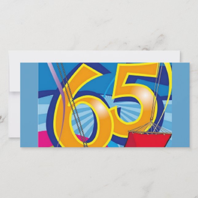 Joyeux 65e anniversaire (Devant)
