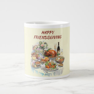 Joyeux Action d'amitié   Thanksgiving Mug