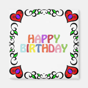 Joyeux Aimant Anniversaire