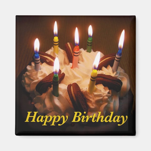 Joyeux Aimant Anniversaire (Devant)