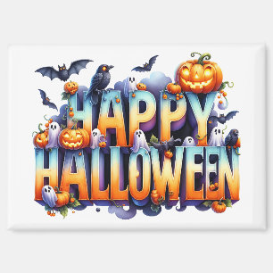 Joyeux aimant d'Halloween
