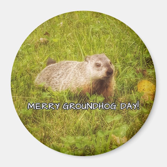 Joyeux aimant Jour de marmotte (Devant)